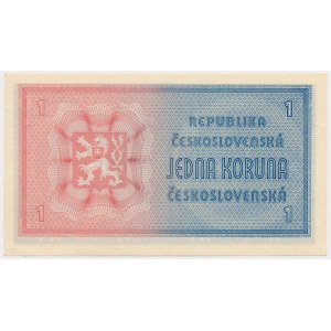 Czechoslovakia, 1 Korun (1946)