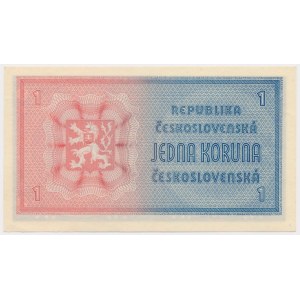 Československo, 1 koruna (1946)