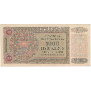 Slovakia, 1.000 Korun 1940 - SPECIMEN