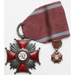 Komunistická strana, Strieborný kríž za zásluhy + miniatúra Iwańczak