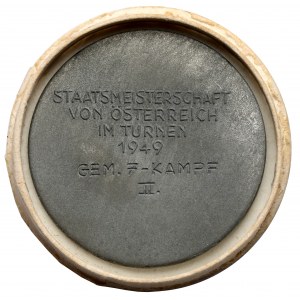 Österreich, Medaille - Staatsmeisterschaft im Turnen 1949