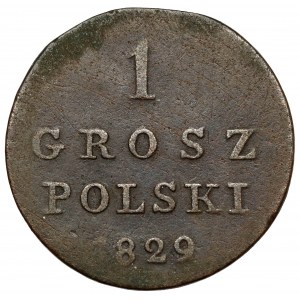 1 polnischer Grosz 1829 FH