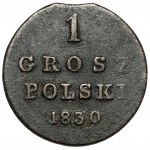 1 polský groš 1830 KG - Gronau - RARE