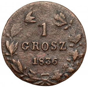 1 cent 1836 MW, Varšava