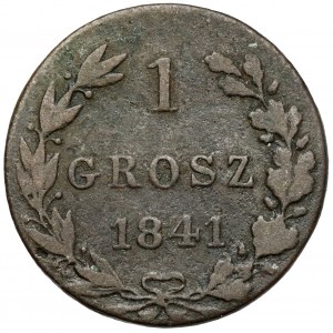 1 Grosz 1841 MW, Warschau - sehr seltenes Jahr