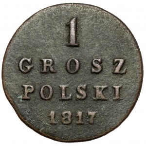 1 poľský groš 1817 IB