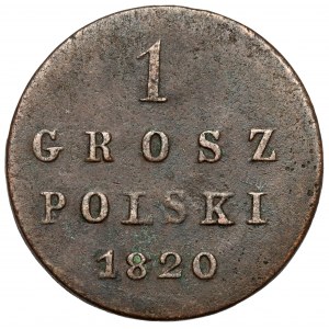 1 poľský groš 1820 IB