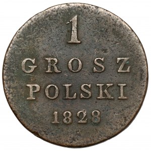 1 polnischer Grosz 1828 FH