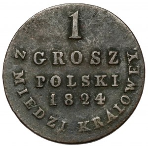 1 Pfennig 1824 IB aus dem KRAINE MONAT