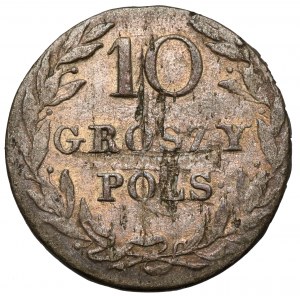 10 groszy polskich 1816 IB - pierwsza