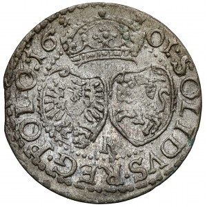 Zygmunt III Waza, Szeląg Kraków 1601 - litera K