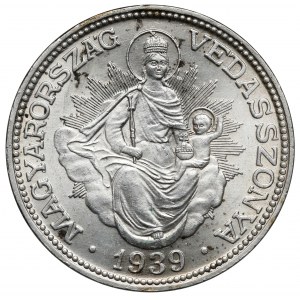 Hungary, 2 pengo 1939