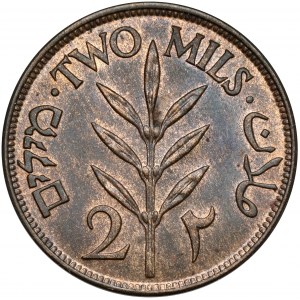 Palestine, 2 mils 1927