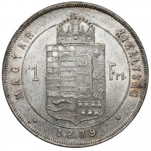 Ungarn, Franz Joseph I., Forint 1879