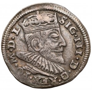 Zygmunt III Waza, Trojak Wilno 1591 - listki