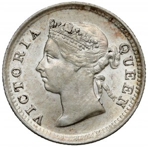 Hong-Kong, Victoria, 5 cents 1893