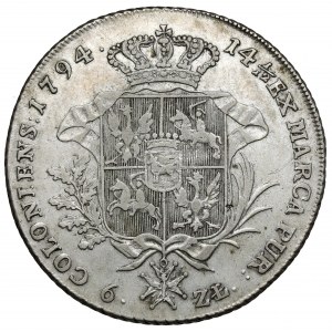 Poniatowski, 6-Zloty-Taler 1794