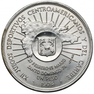 Dominikanische Republik, Peso 1974