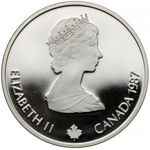 Kanada, Elizabeth II, $20 1988 - Eisstockschießen