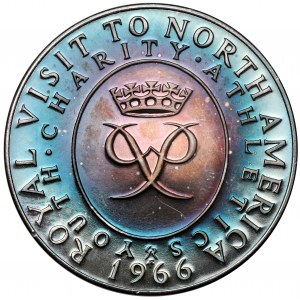 Spojené kráľovstvo, medaila 1966 - Princ Philip