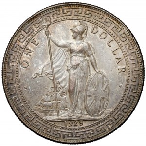 Velká Británie, obchodní dolar 1898