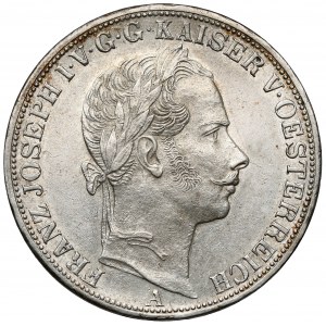 Rakúsko, František Jozef I., Vereinsthaler 1858-A, Viedeň