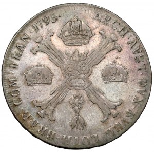 Rakousko / Rakouské Nizozemí, František II, Thaler 1795-C