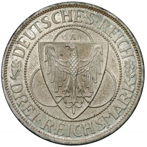 Weimar, 3 mark 1930-A - Reclaiming the Rhineland