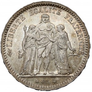 Francie, 5 franků 1873-A