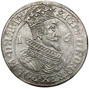Zikmund III Vasa, Ort Gdaňsk 1623 - 2x datum - vzácné