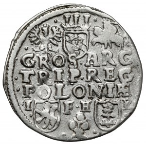 Sigismund III. Vasa, Trojak Poznań 1596 - seltene Sorte