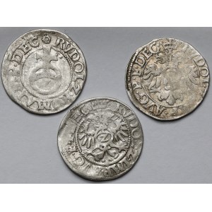 Německo, 2 krajcary 1581-1591 - sada (3ks)