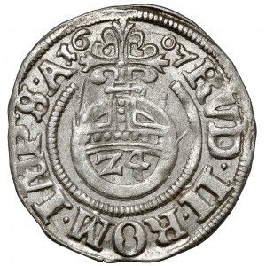 Corvey, Theoderic IV von Beringhausen, 1/24 thaler 1607