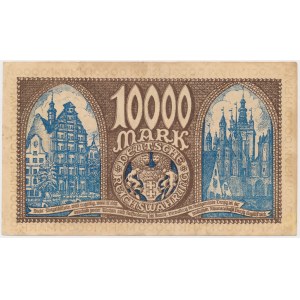 Gdansk, 10 000 mariek 1923