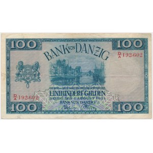 Danzig, 100 guldenov 1931 - D/A