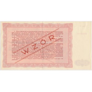 Bilet Skarbowy WZÓR Emisja II - 5.000 zł 1946
