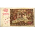 ORIGINÁLNÍ dotisk GG za 100 zlotých 1932 +X+