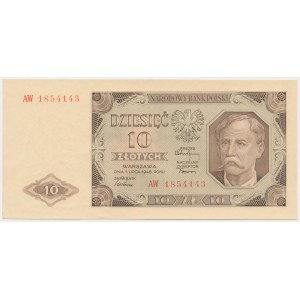 10 złotych 1948 - AW