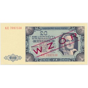 20 złotych 1948 - WZÓR kolekcjonerski - KE