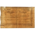 Listopadové povstání, pokladní poukázka na 100 zlotých 1831
