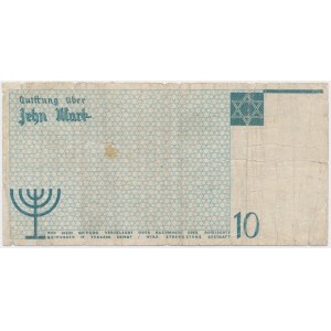 Getto 10 marek 1940 - odbarwiony na niebiesko