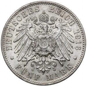 Württembersko, 5 marek 1913-F