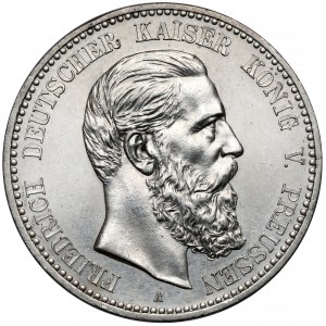 Preußen, Friedrich III., 5 Mark 1888-A