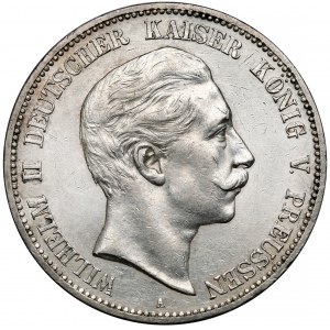 Prussia, 5 mark 1907-A
