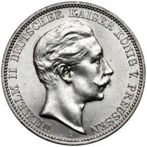 Prusko, 3 marky 1909-A