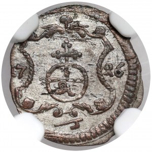 August II Silný, Halerz 1726 IGS, Drážďany