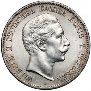Prussia, 5 mark 1908-A