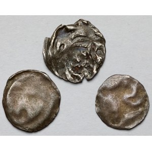 Evropa (Rakousko?) středověké mince (3ks)