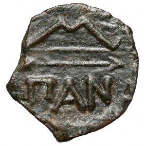 Griechenland, Thrakien / Chersonese, Pantikapajon, AE15 (304/3-250 v. Chr.).
