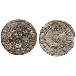 Sigismund III. Vasa, Wilnaer Schellack 1625-1627 - Satz (2 St.)